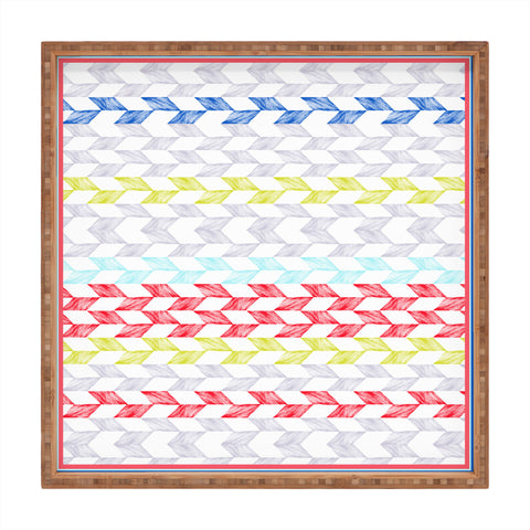 Gabriela Fuente Riley Square Tray