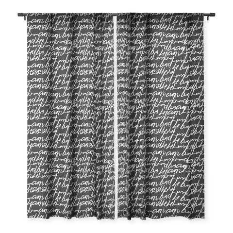 Gabriela Fuente Secrets Sheer Window Curtain