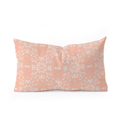 Gabriela Fuente Snow dream Oblong Throw Pillow