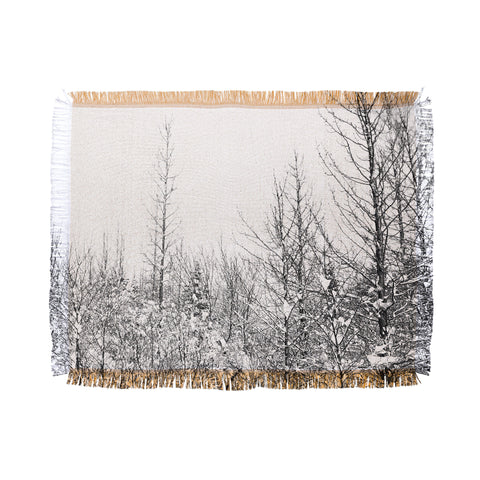Gabriela Fuente snowland Throw Blanket