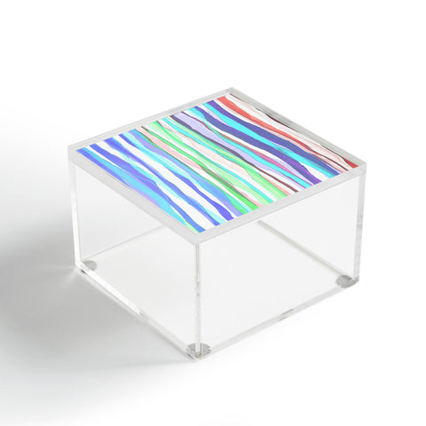 Gabriela Fuente spring stripe Acrylic Box