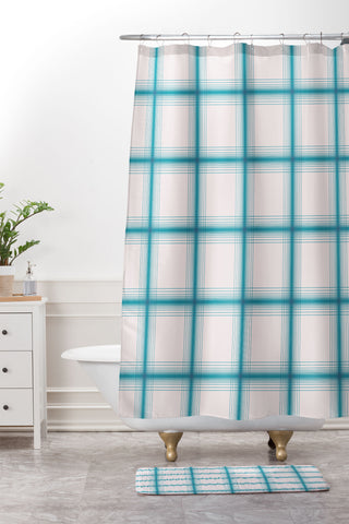 Gabriela Fuente Springland Shower Curtain And Mat