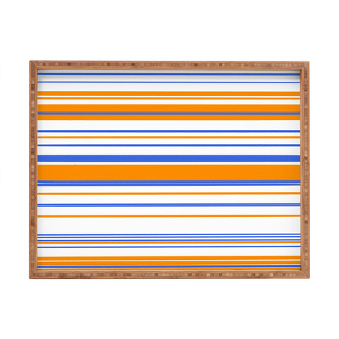 Gabriela Fuente Stripe Classic Rectangular Tray