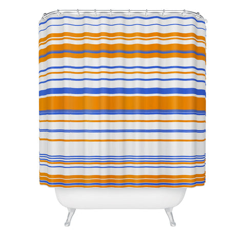 Gabriela Fuente Stripe Classic Shower Curtain