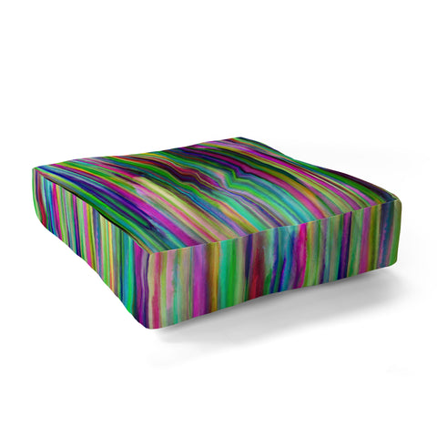 Gabriela Fuente Stripe me Floor Pillow Square