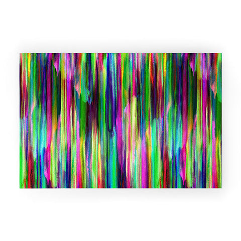 Gabriela Fuente Stripe me Welcome Mat