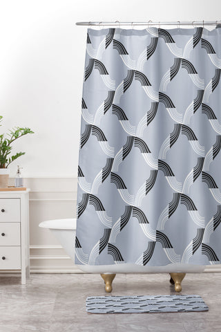 Gabriela Fuente Suffolk Shower Curtain And Mat