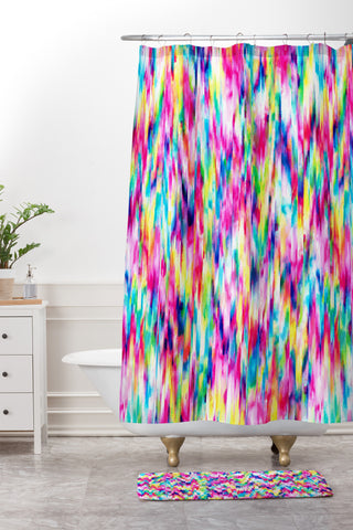 Gabriela Fuente Summer Festival I Shower Curtain And Mat