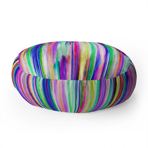 Gabriela Fuente Summer Flash Floor Pillow Round