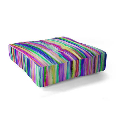 Gabriela Fuente Summer Flash Floor Pillow Square