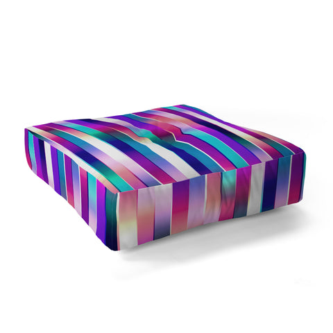 Gabriela Fuente Summer fun time Floor Pillow Square