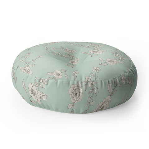 Gabriela Fuente Summer Romance Floor Pillow Round