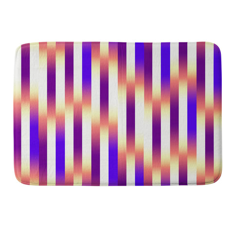 Gabriela Fuente Sunrise summer Memory Foam Bath Mat