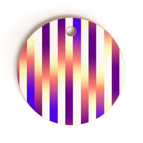 Gabriela Fuente Sunrise summer Cutting Board Round
