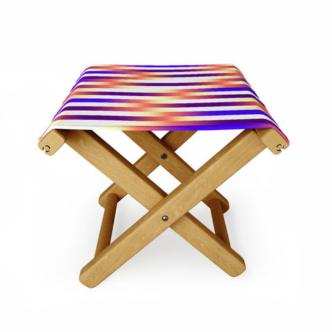 Gabriela Fuente Sunrise summer Folding Stool