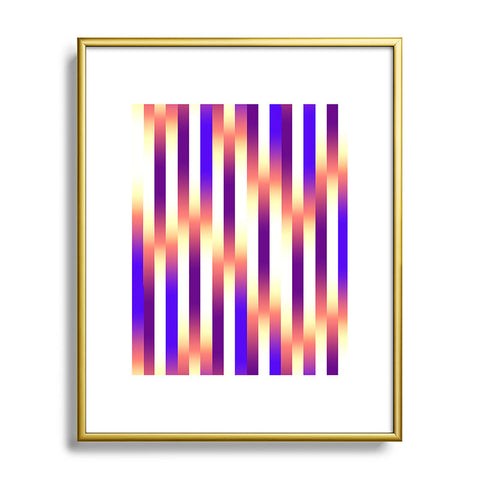 Gabriela Fuente Sunrise summer Metal Framed Art Print