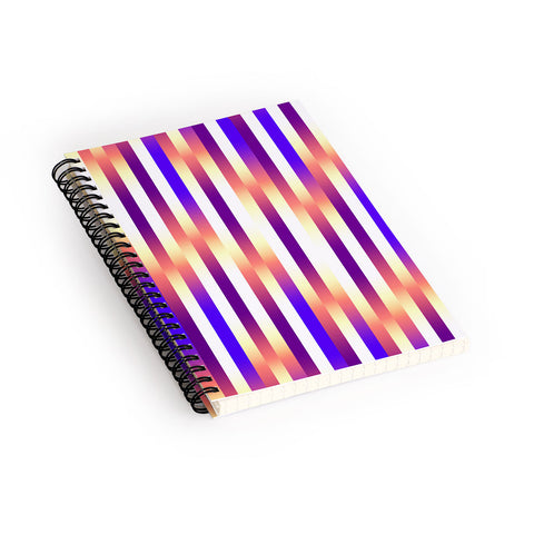 Gabriela Fuente Sunrise summer Spiral Notebook