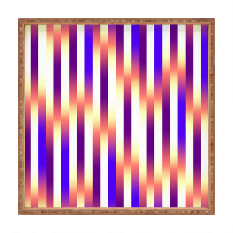 Gabriela Fuente Sunrise summer Square Tray