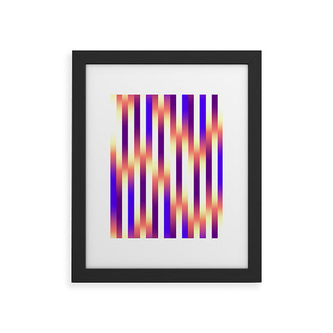 Gabriela Fuente Sunrise summer Framed Art Print