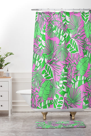 Gabriela Fuente Surf time Shower Curtain And Mat