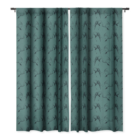 Gabriela Fuente The Elephant in the Room 2 Blackout Window Curtain