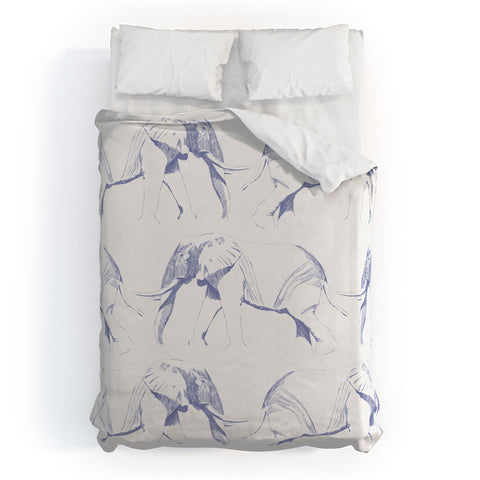 Gabriela Fuente The Elephant in the Room Duvet Cover