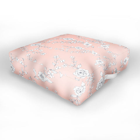 Gabriela Fuente The romantics Outdoor Floor Cushion
