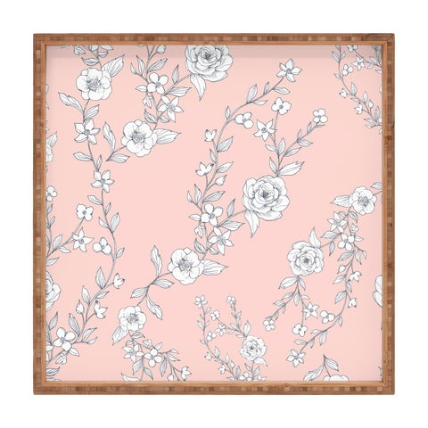 Gabriela Fuente The romantics Square Tray