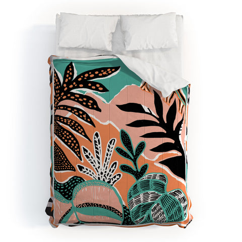 Gabriela Fuente The tropicana Comforter