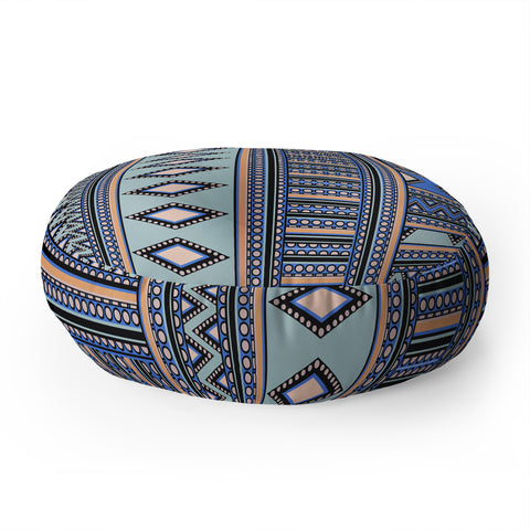 Gabriela Fuente trip Floor Pillow Round