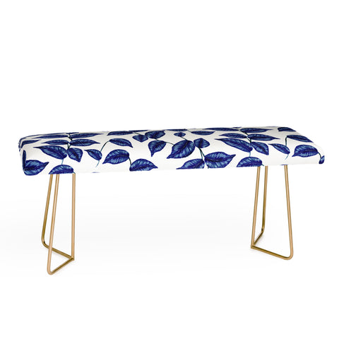 Gabriela Fuente Tropical Blue Bench