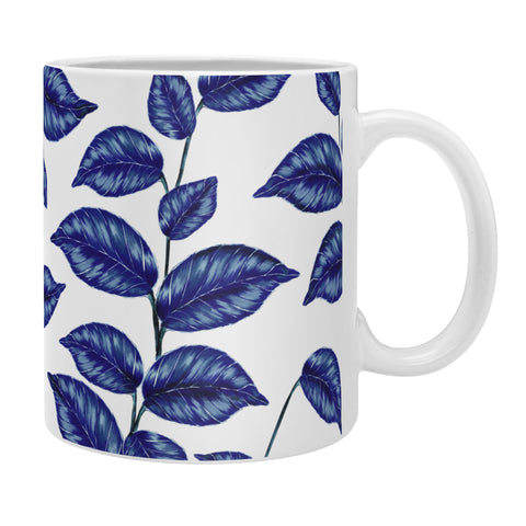 Gabriela Fuente Tropical Blue Coffee Mug