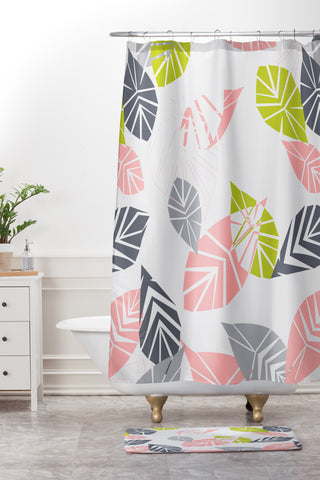 Gabriela Fuente tropical Now Shower Curtain And Mat