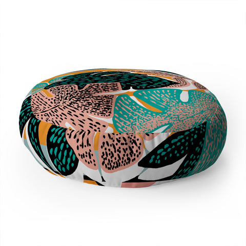 Gabriela Fuente Tropicanna Floor Pillow Round