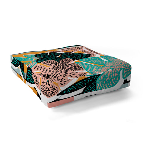 Gabriela Fuente Tropicanna Floor Pillow Square