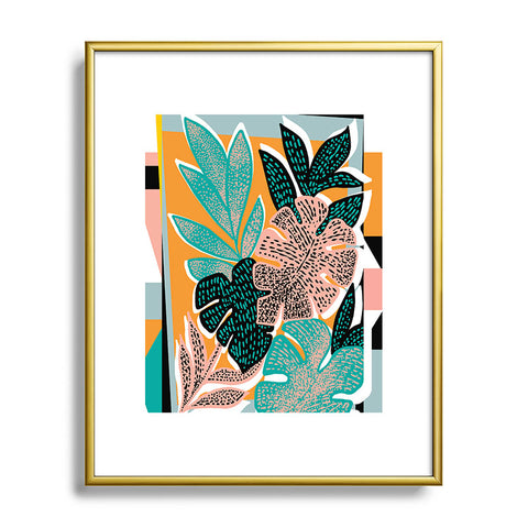 Gabriela Fuente Tropicanna Metal Framed Art Print