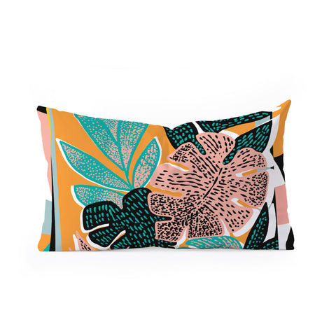 Gabriela Fuente Tropicanna Oblong Throw Pillow