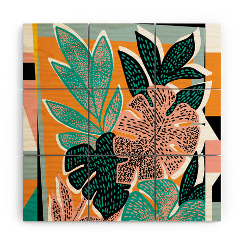 Gabriela Fuente Tropicanna Wood Wall Mural