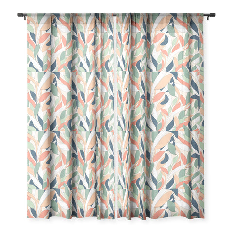 Gabriela Fuente tropicool Sheer Window Curtain