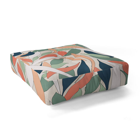 Gabriela Fuente tropicool Floor Pillow Square