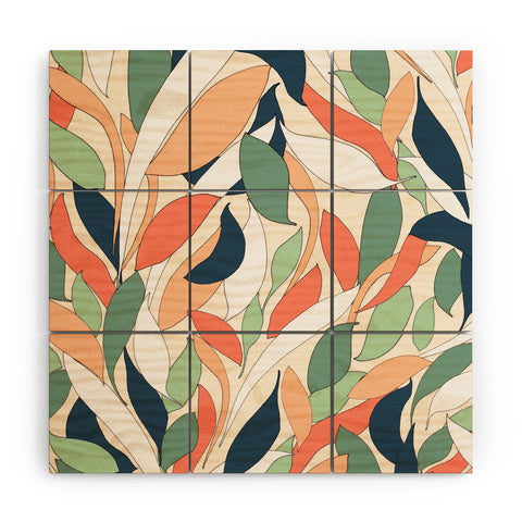 Gabriela Fuente tropicool Wood Wall Mural