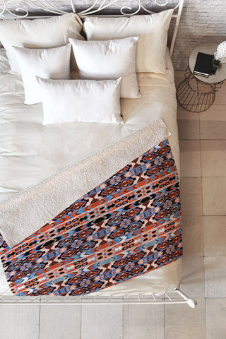 Gabriela Fuente Ujarak Fleece Throw Blanket