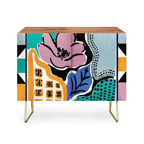 Gabriela Fuente Vacation Abstraction Credenza