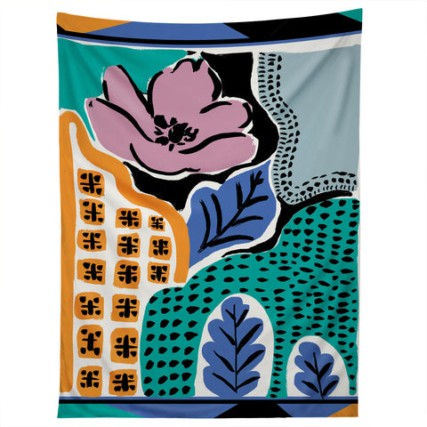 Gabriela Fuente Vacation Abstraction Tapestry