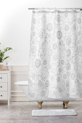 Gabriela Fuente Vicky Shower Curtain And Mat