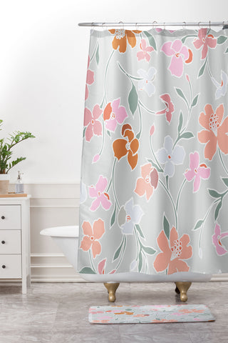 Gabriela Fuente Wa Shower Curtain And Mat