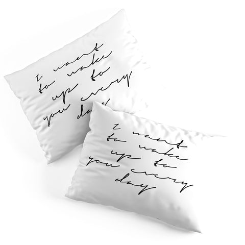 Gabriela Fuente wake me up Pillow Shams
