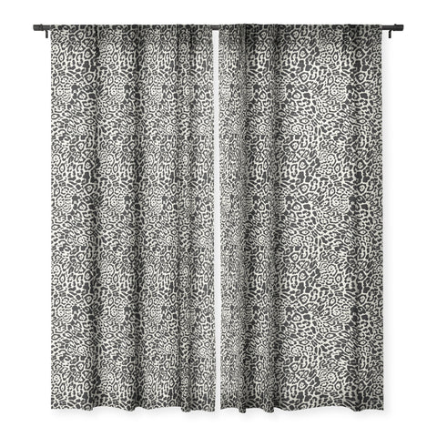 Gabriela Fuente Wild times Sheer Window Curtain