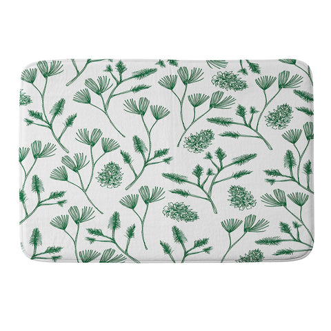 Gabriela Fuente Winter Classic Memory Foam Bath Mat