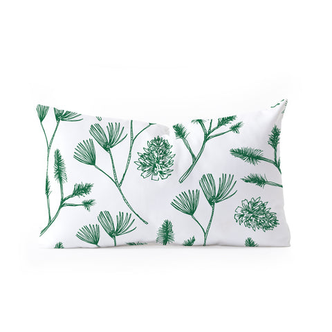 Gabriela Fuente Winter Classic Oblong Throw Pillow